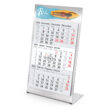 Detailansicht einer Beispiel-Werbefläche für den Tischkalender 2026 mit eigenem Logo.